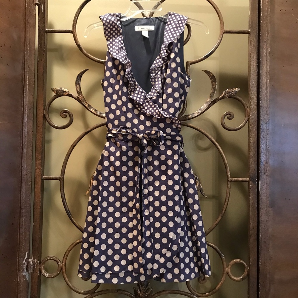 A perfect wrap sun dress for summer.